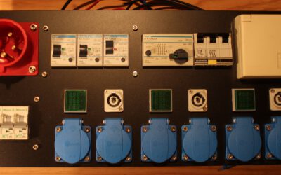 Unterverteilung für Veranstaltungstechnik 32A